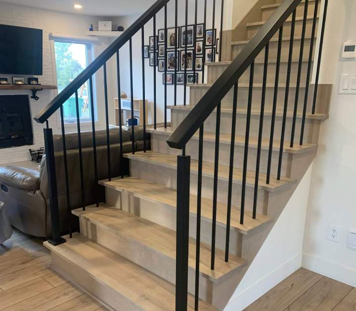 Modernisation escalier intérieur Saint-Hyacinthe