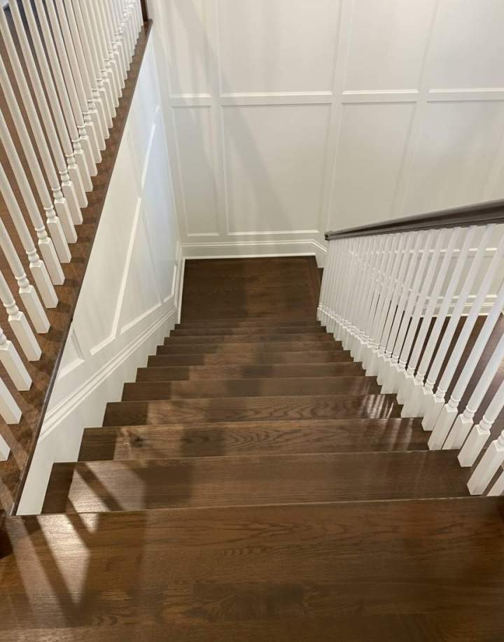 Escalier en bois classique Saint-Hyacinthe