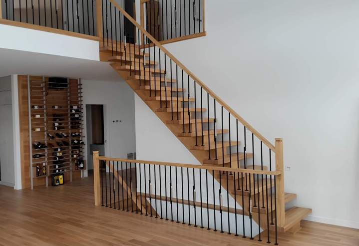 Rampe d'escalier intérieur Saint-Hyacinthe