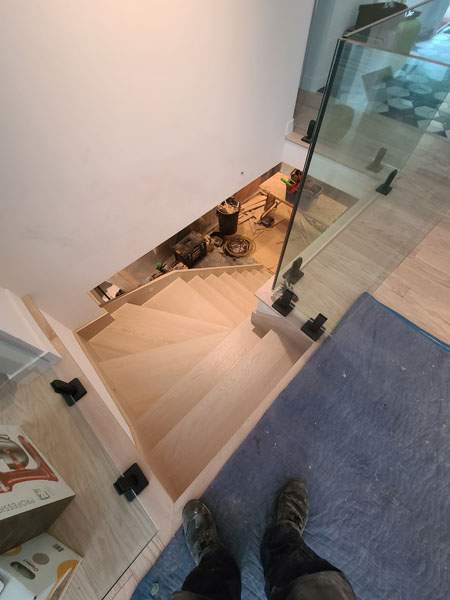 Escalier quart tournant Saint-Hyacinthe