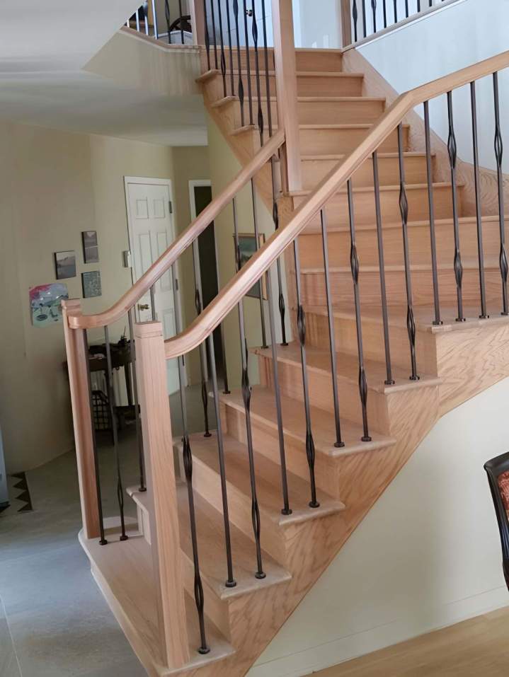 Escalier d'intérieur en bois Saint-Hyacinthe 